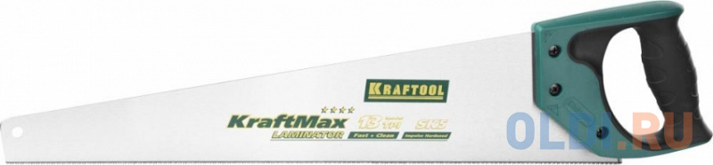 

Ножовка для точного реза KRAFTOOL 15225-50 KraftMax Laminator 500 мм, 13 TPI универсальный зуб