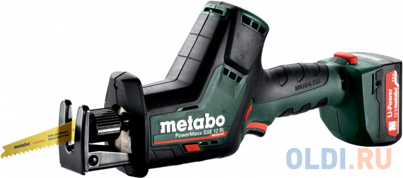 

Сабельная пила Metabo PowerMaxx SSE 12 BL аккум. 3000ход/мин