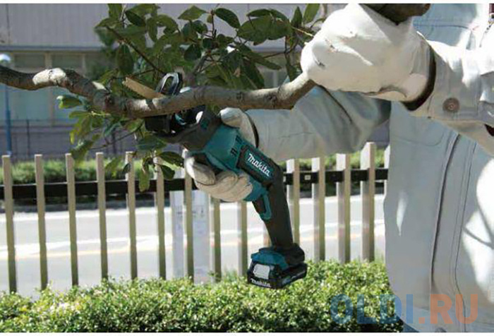 Ножовка MAKITA JR103DWAE  10.8В 2х2Ач Li-ion 0-3300об\\м ход-13мм рез-50мм 1.3кг чем б\\кл зам. пилки фото