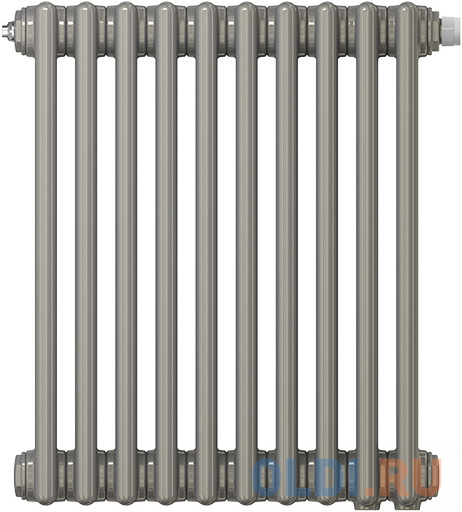 

Радиатор труб. Zehnder Charleston Retrofit 3057, 10 сек.1/2 бок.подк. RAL0325 TL (кроншт.в компл)