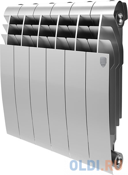Радиатор Royal Thermo BiLiner 350 /Silver Satin - 10 секц.