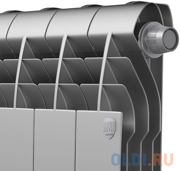 Радиатор Royal Thermo BiLiner 500 /Silver Satin VR - 8 секц BiLiner 500 VR - фото 2
