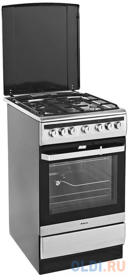 

Комбинированная плита Hansa FCMX59120 серебристый