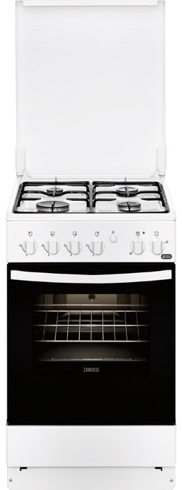 

Комбинированная плита Zanussi ZCK9540G1W белый