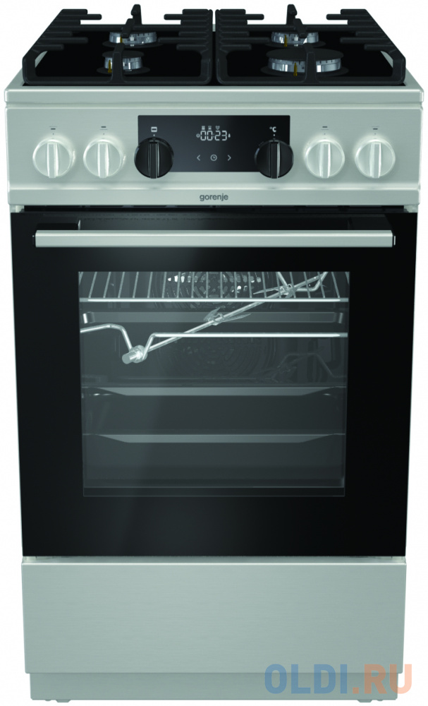 

Комбинированная плита Gorenje KC5355XV серебристый