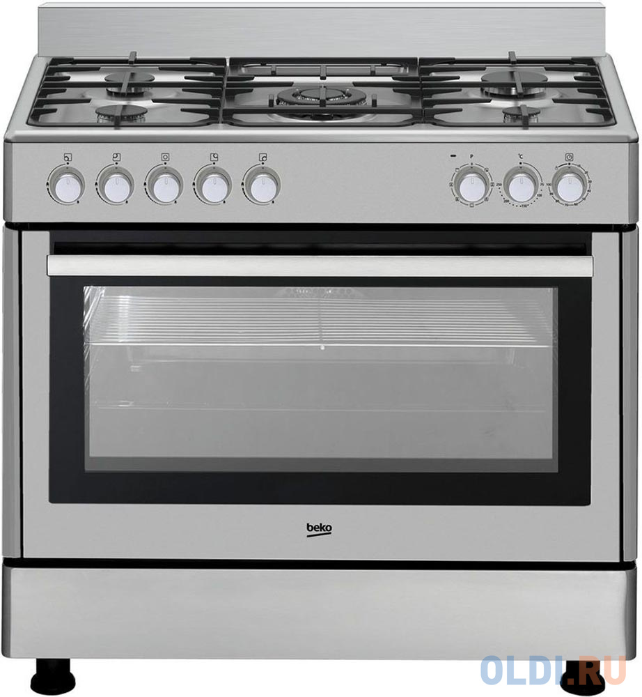 

Плита Комбинированная Beko GM 15121 DX нержавеющая сталь реш.чугун