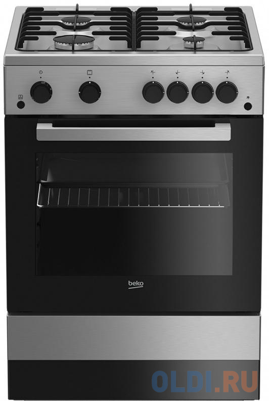 

Газовая плита Beko FSGT62110DXO нержавеющая сталь