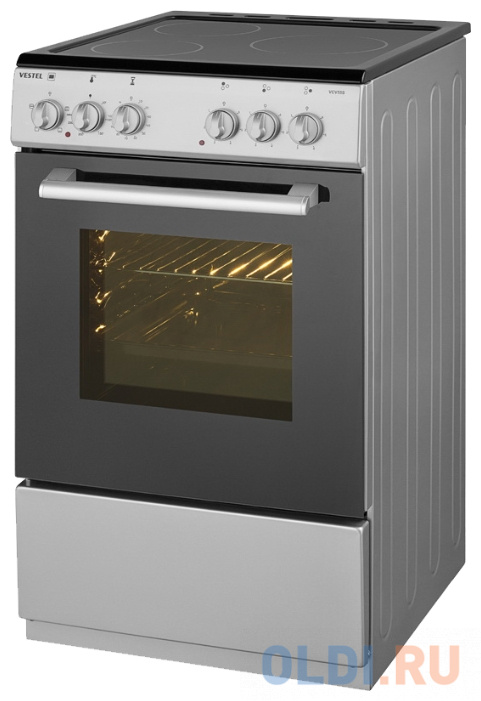 

Электрическая плита Vestel VC V55S серебристый