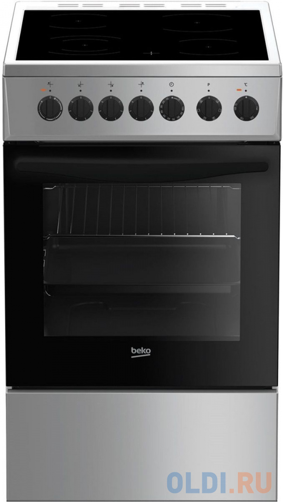 

Электрическая плита Beko FFSE57114G серебристый