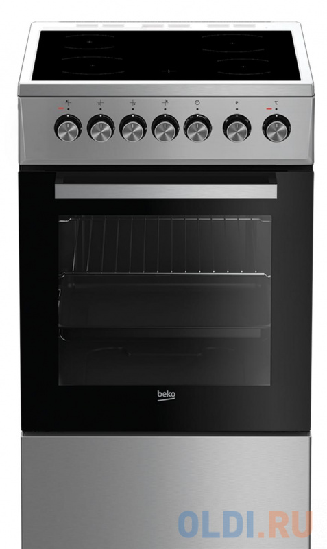 

Электрическая плита FSS57100GX 7786987640 BEKO, Нержавеющая сталь