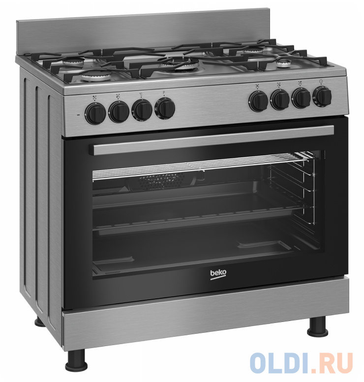 

Комбинированная плита Beko GM15120DXNS серебристый