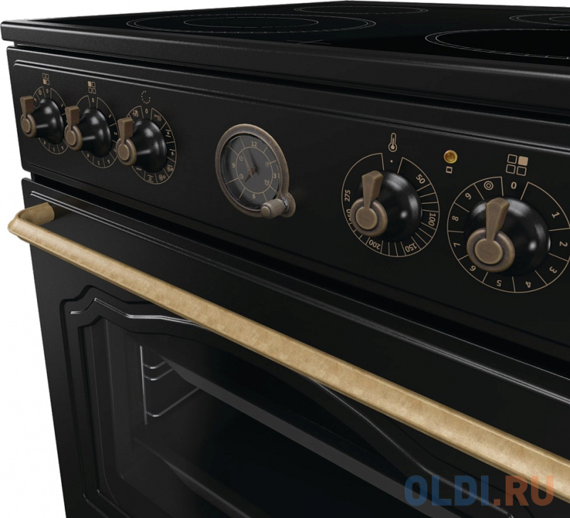 Электрическая плита Gorenje GECS6B70CLB черный фото
