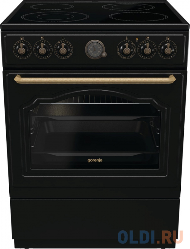 Электрическая плита Gorenje GECS6B70CLB черный фото