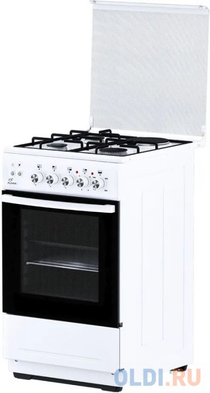 

Комбинированная плита Flama L RK 23-126 W белый