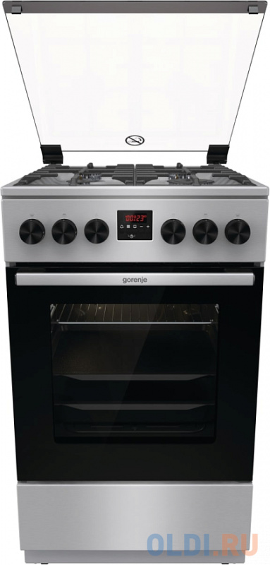 Газовая плита Gorenje GGI5C21XF нержавеющая сталь фото