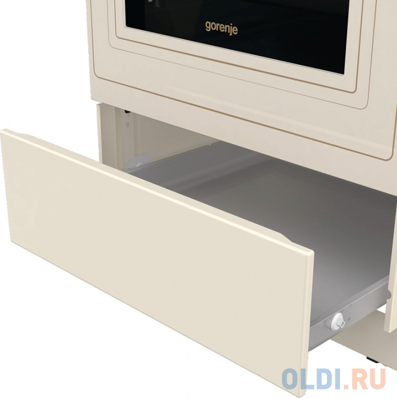 Комбинированная плита Gorenje GKS5B70CLI бежевый фото