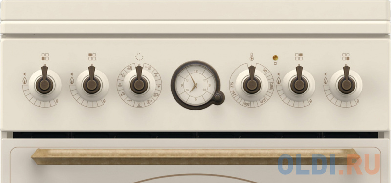 Комбинированная плита Gorenje GKS5B70CLI бежевый фото