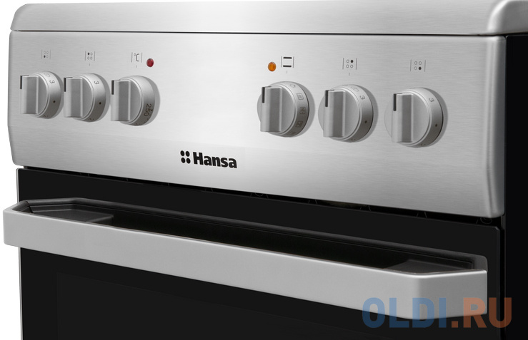 Электрическая плита Hansa FCCS56069 серебристый фото