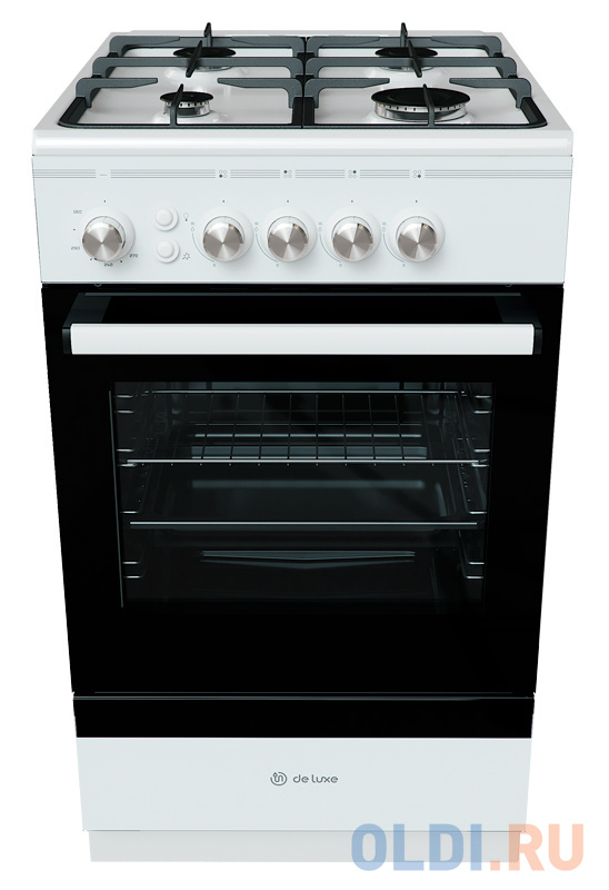 

Газовая плита De Luxe 506040.24Г ЧР белый