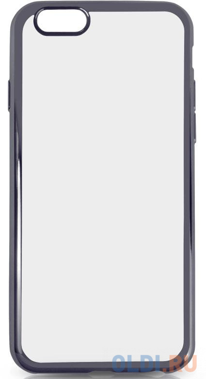 

Силиконовый чехол с рамкой для iPhone 7 DF iCase-08 (black)
