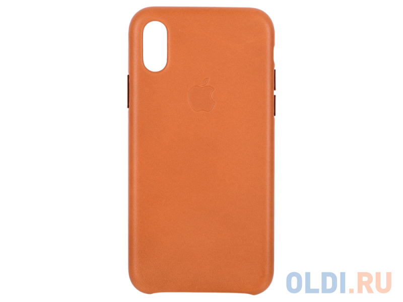 Iphone xs leather case saddle brown jackall bugdog