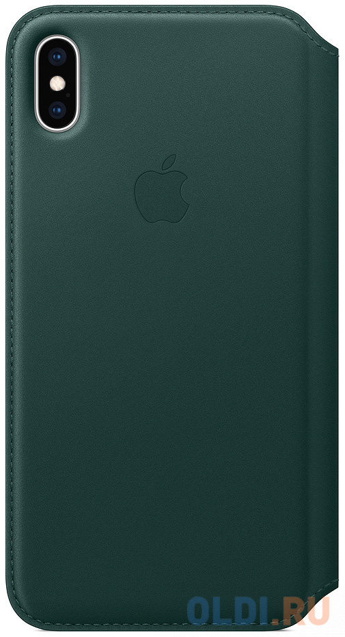 

iPhone XS Max Leather Folio - Forest Green