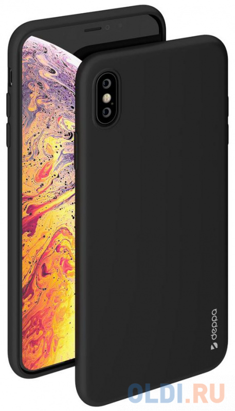 

Чехол Deppa Gel Color Case для Apple iPhone XS Max, черный