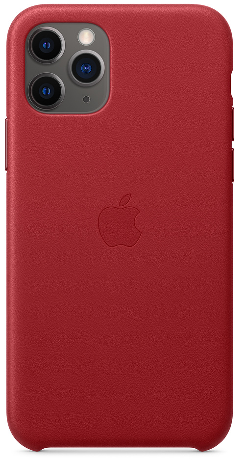 

Чехол Apple Leather Case - (PRODUCT)RED для iPhone 11 Pro красный MWYF2ZM/A