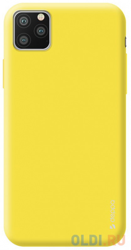 

Чехол Deppa Gel Color Case для Apple iPhone 11 Pro Max, желтый