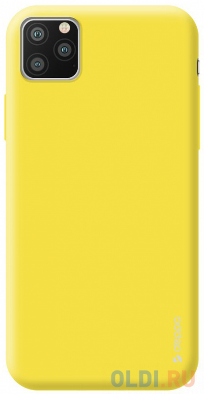 

Чехол Deppa Gel Color Case для Apple iPhone 11 Pro, желтый