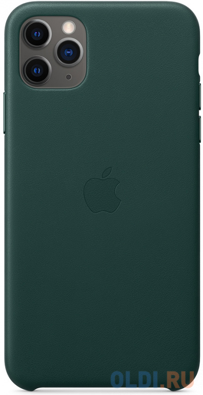 Накладка Apple Leather Case для iPhone 11 Pro Max зеленый MX0C2ZM/A MX0C2ZM/A - фото 1