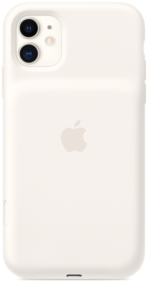 

Чехол-аккумулятор Apple Smart Battery Case для iPhone 11 белый MWVJ2ZM/A