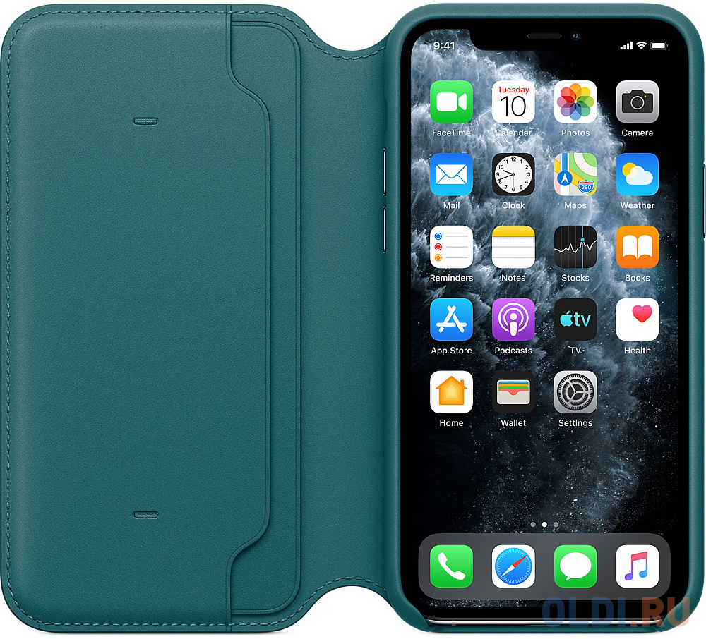 

Чехол-книжка Apple "Folio" для iPhone 11 Pro зелёный павлин MY1M2ZM/A
