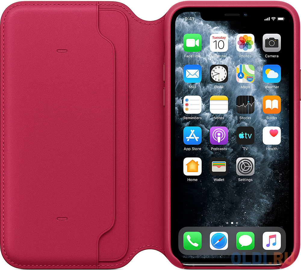 

Чехол-книжка Apple Folio для iPhone 11 Pro малиновый MY1K2ZM/A