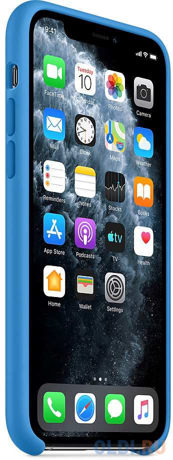 Накладка Apple Silicone Case для iPhone 11 Pro синяя волна MY1F2ZM/A MY1F2ZM/A - фото 2