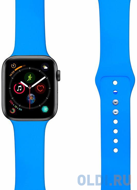 Ремешок Lyambda Altair для Apple Watch голубой DS-APS08-40-BL фото