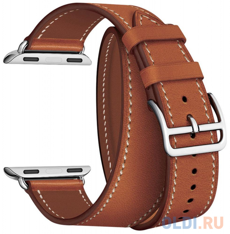 

Ремешок Lyambda Meridiana для Apple Watch коричневый LWA-01-44-BR