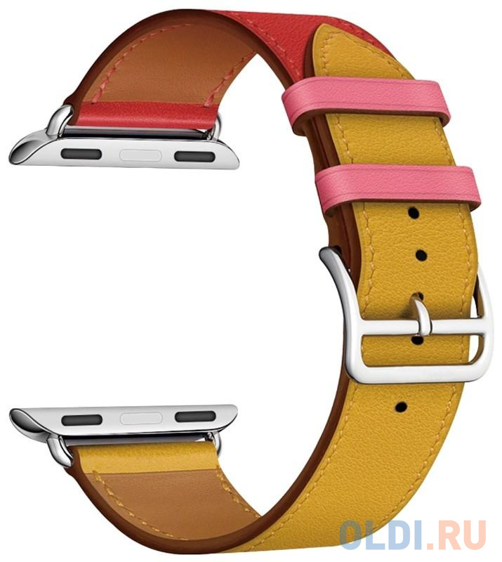 

Ремешок Lyambda Maia для Apple Watch красный желтый LWA-03-40-RY
