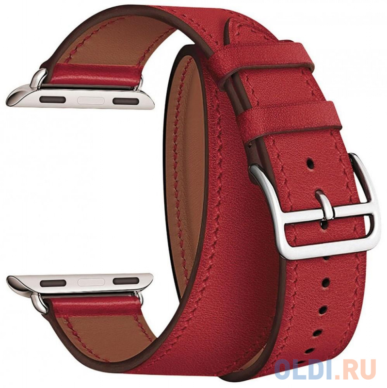 

Ремешок Lyambda Meridiana для Apple Watch красный LWA-01-40-RD