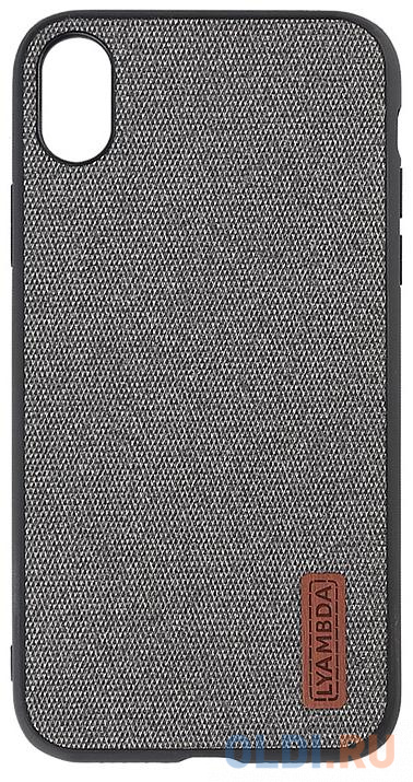 

Накладка Lyambda Regul для iPhone XR серый LA06-RG-XR-GR