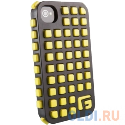 

Противоударный чехол для iPhone 4S, Extreme Grid реактивная защита от удара и падений (RPT ™), желтый/черный, G-Form