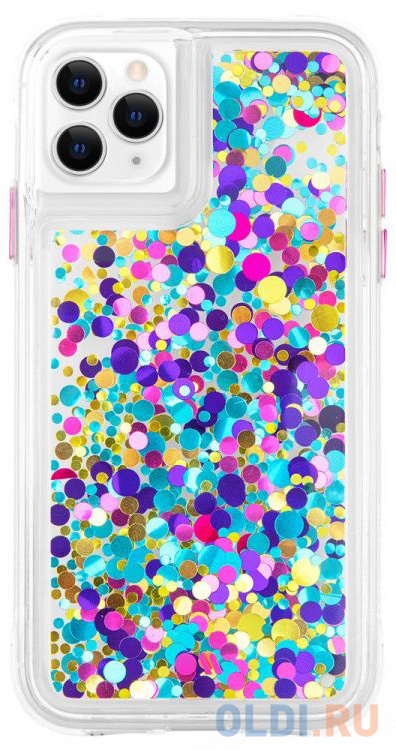 

Накладка Case-Mate Waterfall: Confetti для iPhone 11 Pro Max разноцветный CM039420