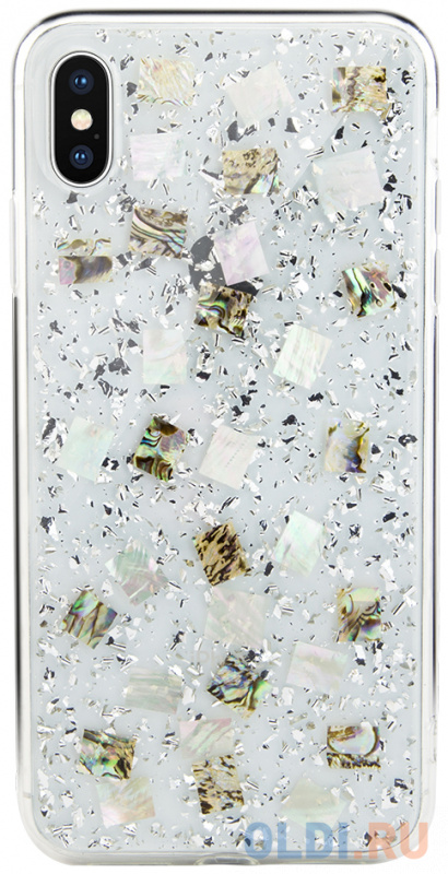 

Накладка SwitchEasy Flash Conch для iPhone XS Max белый чёрный GS-103-46-160-87