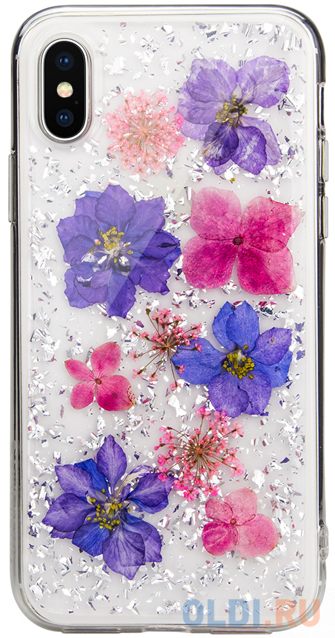Накладка SwitchEasy Flash Violet для iPhone X iPhone XS разноцветный GS-103-44-160-90