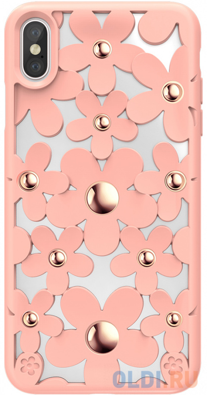 

Накладка SwitchEasy Fleur для iPhone XS Max розовый GS-103-46-146-18