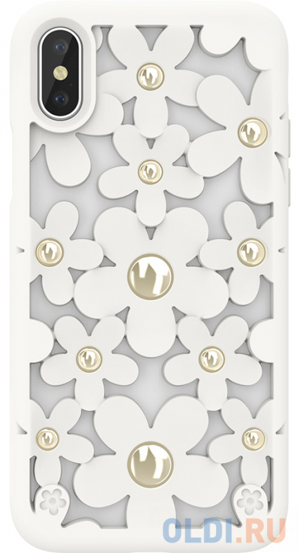 

Накладка SwitchEasy Fleur для iPhone X iPhone XS белый GS-103-44-146-12