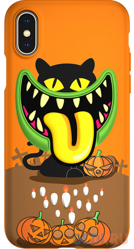 

Накладка SwitchEasy Monster для iPhone XS Max оранжевый GS-103-46-151-59