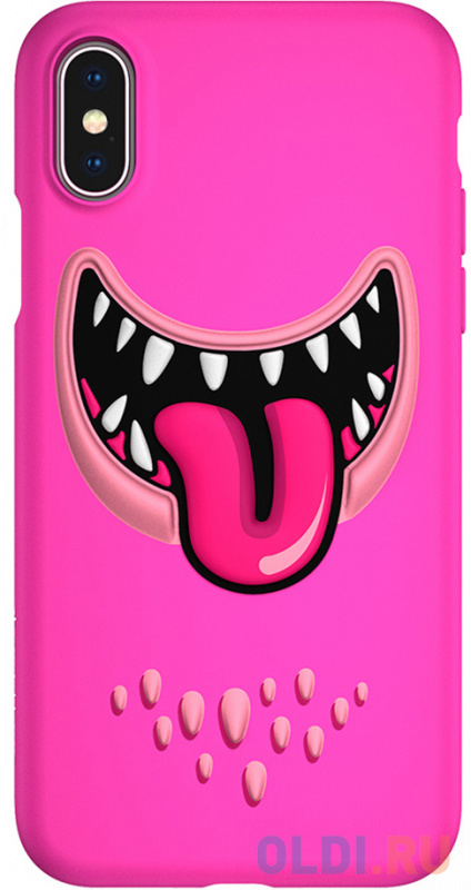 

Накладка SwitchEasy Monster для iPhone XS Max розовый GS-103-46-151-18