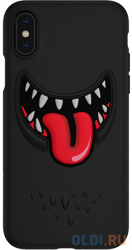 

Накладка SwitchEasy Monster для iPhone X iPhone XS чёрный GS-103-44-151-11