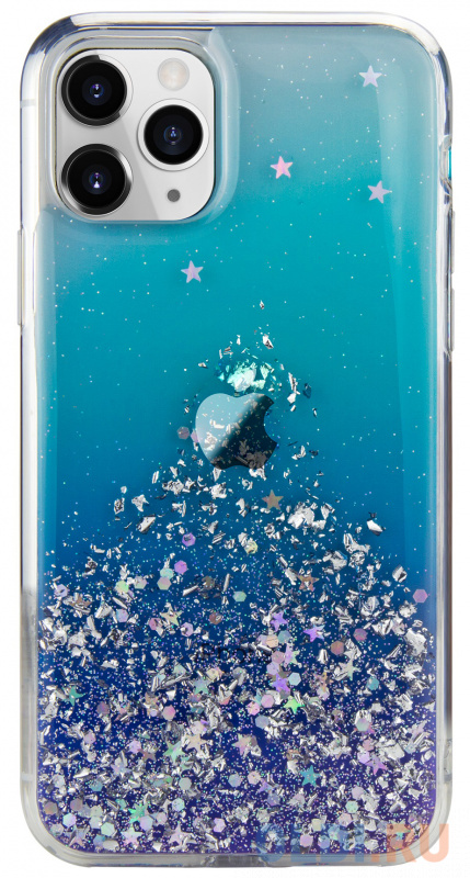 

Накладка SwitchEasy Starfield для iPhone 11 Pro прозрачный синий GS-103-80-171-106